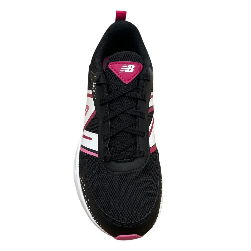 New Balance Youth Girls DynaSoft 545 v1 Running Shoes Size 3.5 Black Pink Laceup